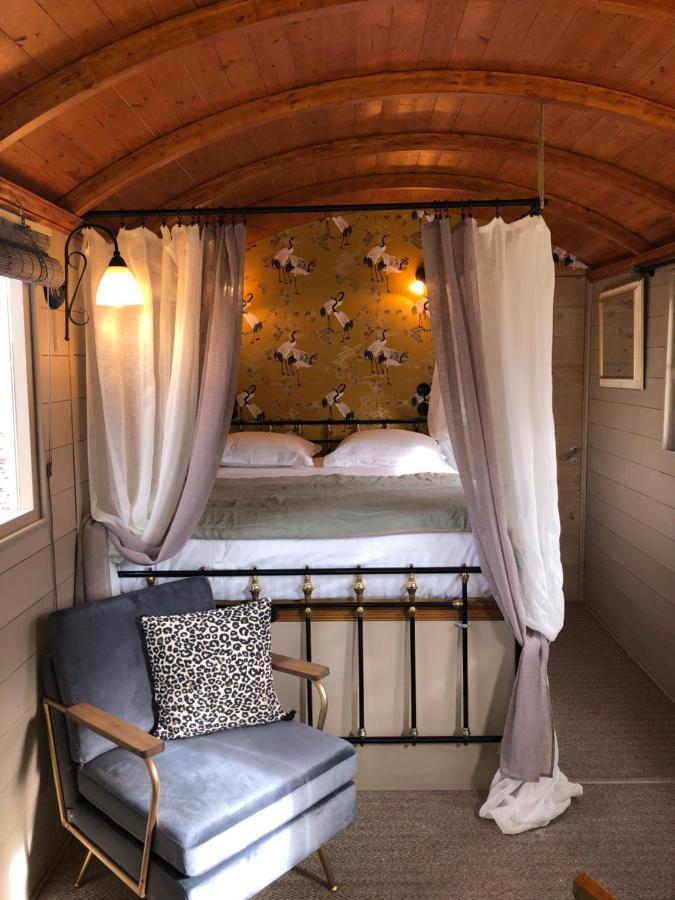 Roulotte A Honfleur Villa Exteriör bild