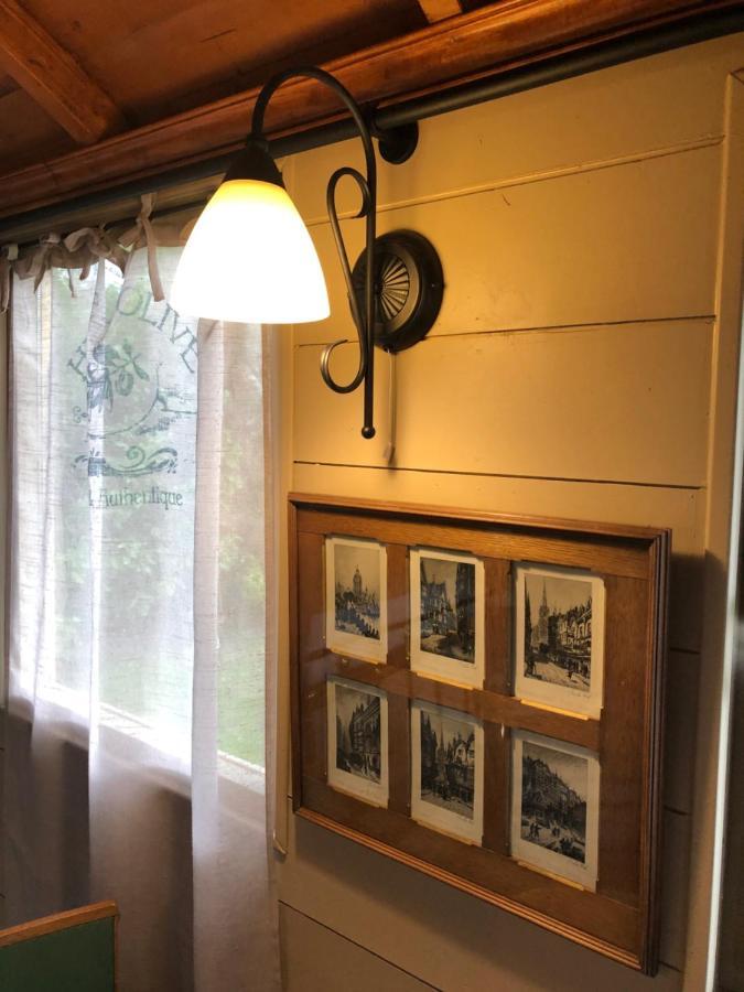 Roulotte A Honfleur Villa Exteriör bild
